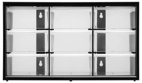 STANLEY Rendszerező doboz (H x Sz x Ma) 36.5 x 15.5 x 21.3 cm Rekeszek: 9 Tartalom, tartalmi egysége 2. kép