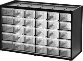 STANLEY Rendszerező doboz (H x Sz x Ma) 36.5 x 15.5 x 22.5 cm Rekeszek: 30 Tartalom, tartalmi egység