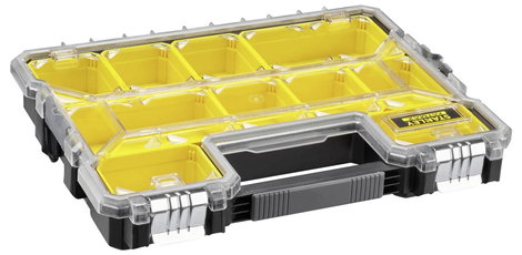 STANLEY Univerzális Rendszerező hordtáska (H x Sz x Ma) 44.6 x 7.5 x 35.7 cm Rekeszek: 10 Tartalom,  3. kép