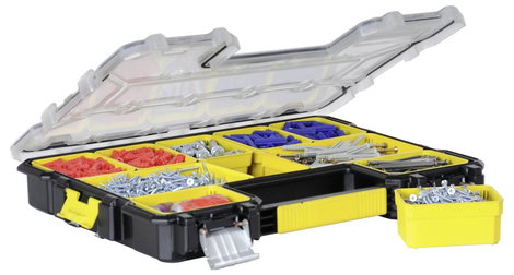 STANLEY Univerzális Rendszerező hordtáska (H x Sz x Ma) 44.6 x 7.5 x 35.7 cm Rekeszek: 10 Tartalom,  4. kép