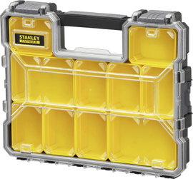 STANLEY Univerzális Rendszerező doboz (H x Sz x Ma) 44.6 x 35.7 x 7.4 cm Rekeszek: 10 Tartalom, tart