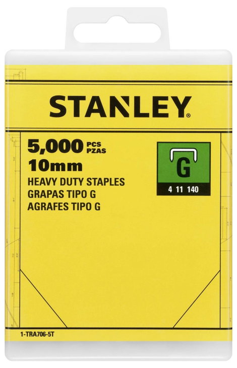 G típusú konzolok 5000 db Stanley 1-TRA706-5T 2. kép
