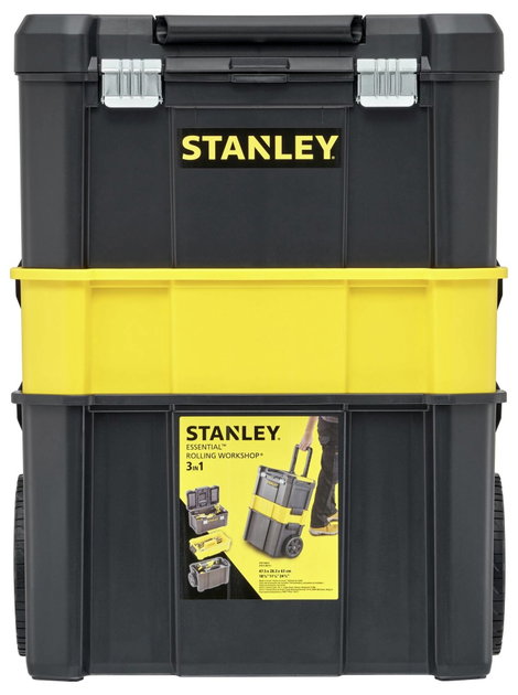 STANLEY STST1-80151 Szerszámos láda tartalom nélkül Műanyag Fekete, Sárga 9. kép