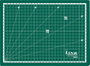 Donau Elektronik Vágószőnyeg (H x Sz) 300 mm x 220 mm Zöld 1 db bélyegkép