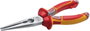NWS 140-49-VDE-170 VDE Lapos kerek csőrű fogó 170 mm bélyegkép
