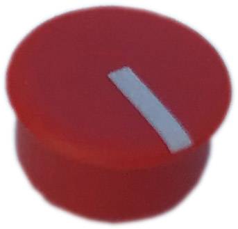 PSP C100-6 Fedősapka Piros, Fehér Alkalmas 10 mm-es kerek gomb 1 db