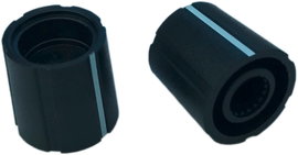 PSP S130-618-1 S130-618-1 Forgatógomb Fekete (Ø x Ma) 13 mm x 13.5 mm 1 db