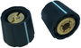PSP S150-600-1 S150-600-1 Forgatógomb Fekete (Ø x Ma) 15 mm x 13.5 mm 1 db bélyegkép