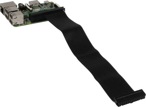 Joy-it RB-CB6-020 GPIO kábel Raspberry Pi, Banana Pi [26x GPIO alj - 40x GPIO alj] 20.00 cm Fekete 2. kép
