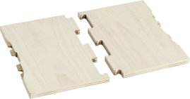 Sortimo L-BOXX 100.001.0159 Hordozható munkalap (H x Sz x Ma) 434 x 328 x 15 mm