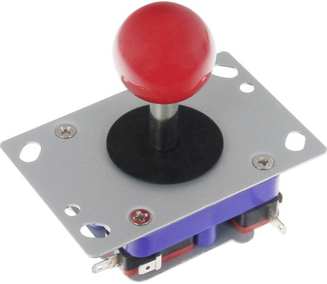 Joy-it Arcade Joystick professional 8 Beviteli eszköz Alkalmas (egykártyás számítógép) Arduino, Bana