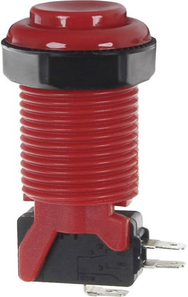 Joy-it Button-RED Beviteli eszköz Piros Alkalmas (egykártyás számítógép) Arduino, Banana Pi, Cubiebo