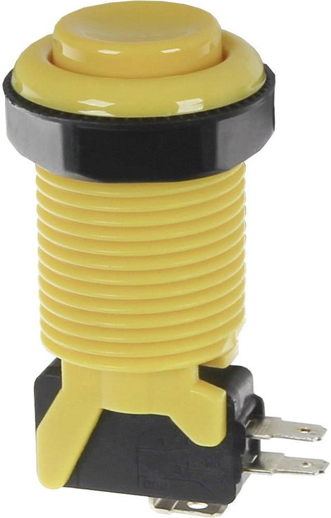 Joy-it Button-yellow Beviteli eszköz Sárga Alkalmas (egykártyás számítógép) Arduino, Banana Pi, Cubi