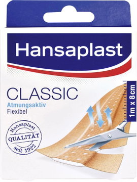 Hansaplast 1556519 Ragtapasz 1 m x 8 cm