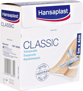 Hansaplast 1556520 Ragtapasz 5 m x 4 cm