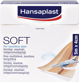 Hansaplast 1556526 Ragtapasz 5 m x 4 cm