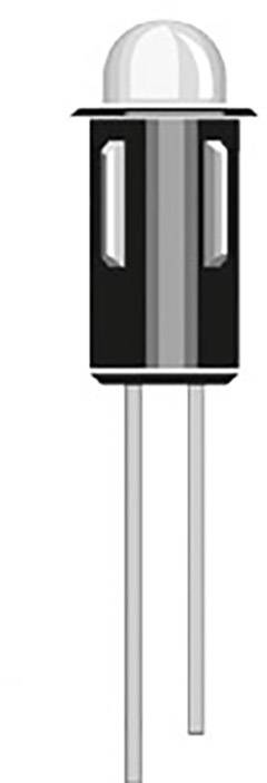 Oshino MD-557G LED-es jelzőlámpa Zöld 2.1 V/DC 25 mcd