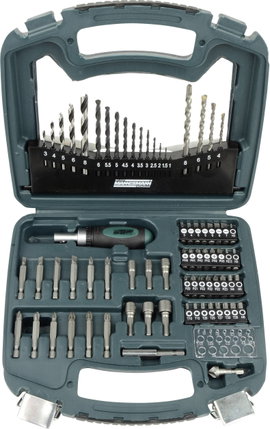 Brüder Mannesmann M54375 75 részes Fúró és bit készlet