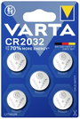 Varta Gombelem CR 2032 3 V 5 db 220 mAh Lítium LITHIUM Coin CR2032 Bli 5 3. bélyegkép