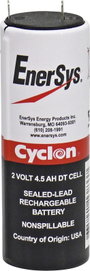 EnerSys Hawker Cyclon DT Ólomakku 2 V 4.5 Ah Ólom-vlies (AGM) (Ø x Ma) 34 mm x 103 mm 4,8 mm-es lapo bélyegkép