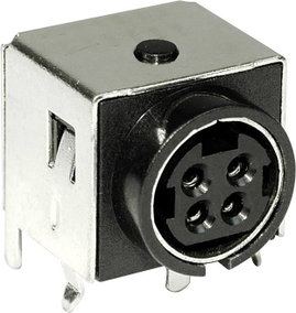 Kycon DC 4pol PCB KPJX-4S-S Töltőadapter