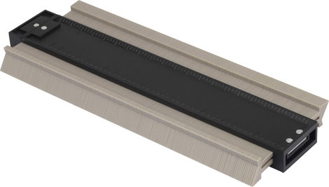 Profilmérő, kontúrsablon, TOOLCRAFT 1595613 254 mm (max) 5. kép