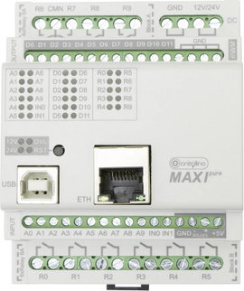 Controllino MAXI pure 100-100-10 SPS vezérlőegység 12 V/DC, 24 V/DC