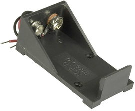 MPD BH9VW Elemtartó 1 9 V-os Kábeles (H x Sz x Ma) 55 x 30 x 21 mm