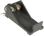 MPD BH9VW Elemtartó 1 9 V-os Kábeles (H x Sz x Ma) 55 x 30 x 21 mm bélyegkép