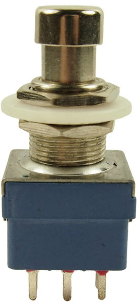 Cliff FC71102 FC71102 Lábkapcsoló 250 V/AC 2 A 3 x BE/BE Reteszelő 1 db