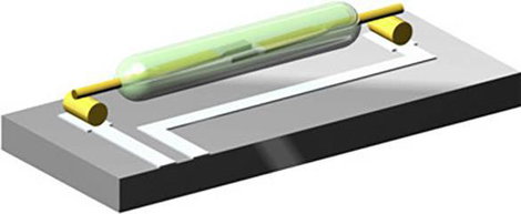 PIC PMC-2021T2530 Reed kontaktus 1 záró 200 V/DC, 250 V/AC 1.5 A 50 W, 50 VA Üvegcső hossza:20 mm