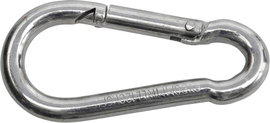 SWG 680 154 881 80 Tűzoltó karabiner acél 8 x 80 mm (H x Sz) 80 mm x 8 mm
