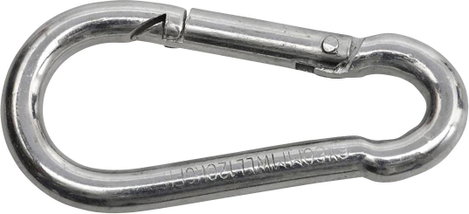 SWG 680 154 881 80 Tűzoltó karabiner acél 8 x 80 mm (H x Sz) 80 mm x 8 mm