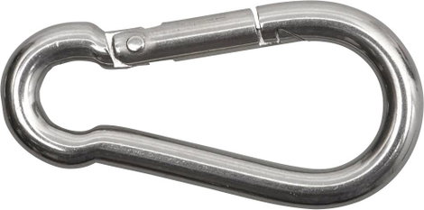SWG 680 304 005 80 Tűzoltó karabiner rozsdamentes A4 (H x Sz) 50 mm x 5 mm