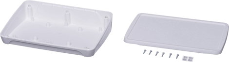 Bopla BOP 7.0 PQ-9016 Pultos műszerdobozok 215 x 150 x 53 ABS Fehér (RAL 9016) 1 db 2. kép