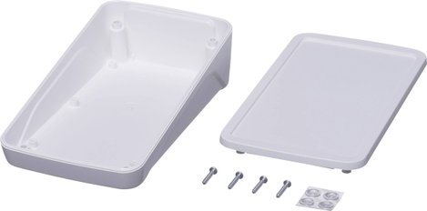 Bopla BOP 700 PH-9016 Pultos műszerdobozok 165 x 90 x 47.5 ABS Fehér (RAL 9016) 1 db 2. kép