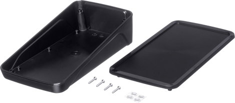 Bopla BOP 900 PH-9005 Pultos műszerdobozok 200 x 105 x 53.6 ABS Fekete (RAL 9005) 1 db 2. kép