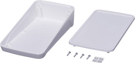 Bopla BOP 900 PH-9016 Pultos műszerdobozok 200 x 105 x 53.6 ABS Fehér (RAL 9016) 1 db 2. kép