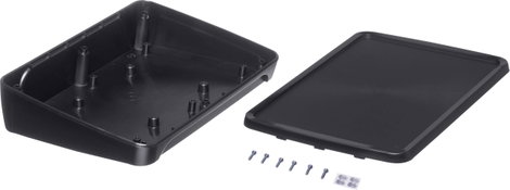 Bopla BOP 7.0 PQ-9005 Pultos műszerdobozok 215 x 150 x 53 ABS Fekete (RAL 9005) 1 db 2. kép