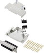 encitech D45ZK25-DBCS-K 6355-0051-13 D-SUB hüvelyes kapocsléc készlet 45 ° Pólusszám: 25 Krimpelős 1 bélyegkép