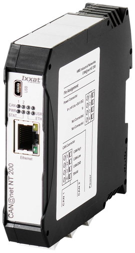Can - Ethernet átjáró, RJ-45, USB 9 V/12 V/24 V/36 V/DC, Ixxat 1.01.0332.20000
