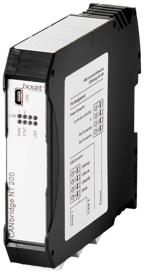 CAN Bridge NT200 Canbridge 9 V/DC, 12 V/DC, 24 V/DC, 36 V/DC, Ixxat 1.01.0331.20000