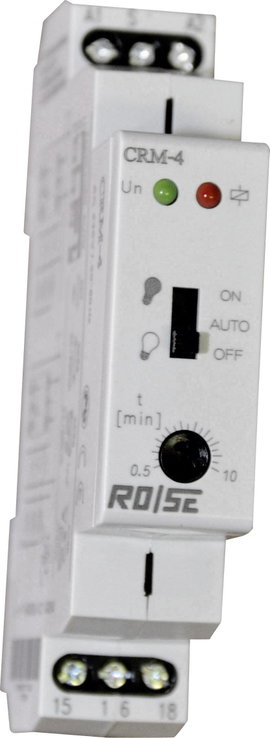 Rose LM CRM-4/230 CRM-4/230 Lépcsőház világítás automata 230 V/AC 1 db Időtartomány: 0.5 - 10 perc 1