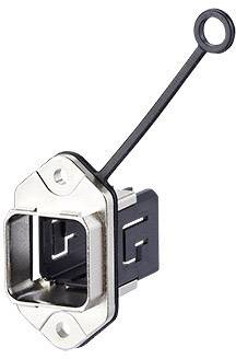 Metz Connect METZ CONNECT E-DAT ipari IP67 V14 14010833C0MN Peremes ház Ezüst 1 db