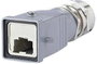 Metz Connect METZ CONNECT Ipar IP67 V5 1401065000ME Hüvely ház Szürke 1 db bélyegkép
