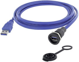 A típusú USB 3.0 Sasszé alj, beépíthető Encitech M16 1310-1015-01 encitech Tartalom: 1 db