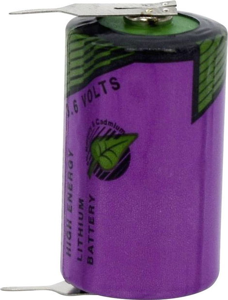 Tadiran Batteries SL 350 PR Speciális elem 1/2 AA U forrtüskék Lítium 3.6 V 1200 mAh 1 db