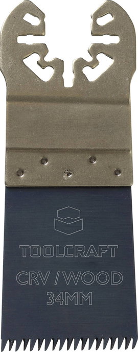 TOOLCRAFT TO-4985394 Króm-vanádium acél Merülő fűrészlap 1 db 34 mm 1 db