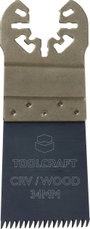 TOOLCRAFT TO-4985394 Króm-vanádium acél Merülő fűrészlap 1 db 34 mm 1 db bélyegkép