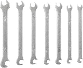 TOOLCRAFT TO-4985421 Kettős csavarkulcs készlet 7 részes 3 - 5.5 mm